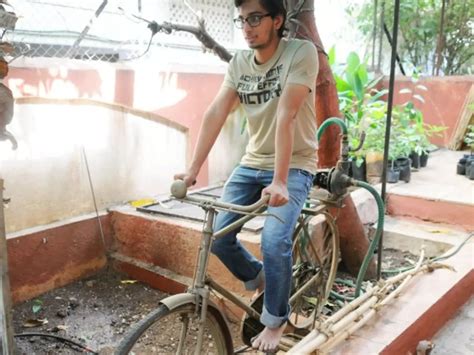 Recycling Made Fun By A Pune Green Warrior, Cycle-Pump Helps Family ...
