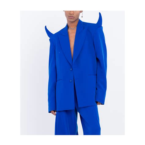 The Devil Wears Huemn Blazer (Blue) – HUEMN