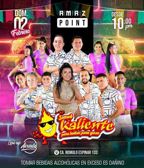 Orquesta Kaliente JR Iquitos | Sale kaliente nuestra agenda de la ...