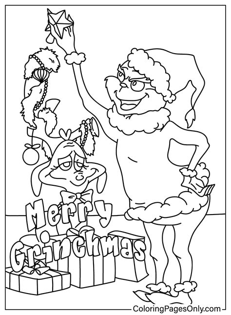 101 Grinch Coloring Pages - ColoringPagesOnly.com
