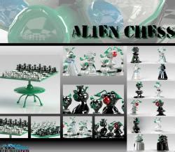 Image result for Alien Chess Set