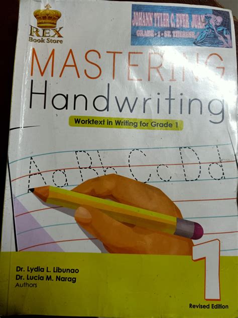 Mastering Handwriting 1, Hobbies & Toys, Books & Magazines, Assessment Books on Carousell