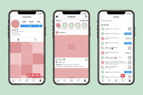 Iphone instagram mockup Images - Free Download on Freepik