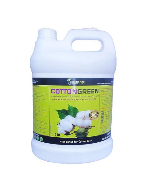 Greenedge Cottongreen Balanced Polymicrobial Consortium Fertilizer (5 ...