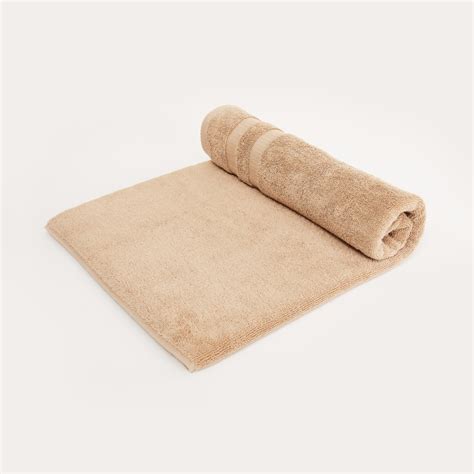 Buy Organic Plush Solid Cotton Bath Towel : 70 cmL x 140 cmW ...
