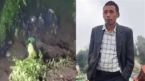 Landslide strikes Sikkim's Gyalshing district, claims life of panchayat ...