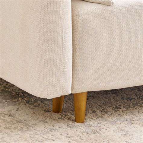 Buy Georgia Fabric 3-Seater Sofa Bed - Beige from Home Centre at just ...