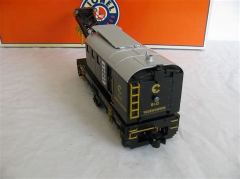 Buy Lionel Trains O Gauge TMCC Operating B&O Chessie Crane Car #6-29832 ...