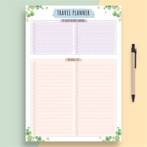 Packing List Sample 的图像结果