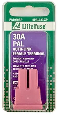 Littelfuse 0PAL030.XP PAL 32 Volt 30 Amp Carded Auto Link Female Fuse ...