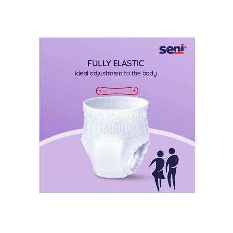 Seni Active Plus Adult Diapers Medium Pant Style 80-110 cm (10 Pieces ...