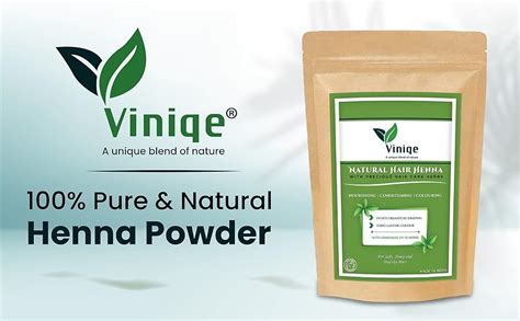 Buy Viniqe Henna Powder I Pure & Natural I Mehandi Long Lasting Color I ...
