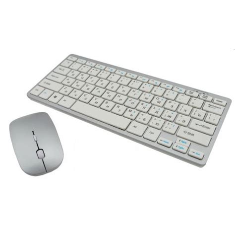 Беспроводная клавиатура с мышью W03 White - 260 ₴, купить на ИЗИ (9358332)