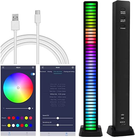 Buy Creative Creation 1 Peice Rechargeable Sound Activated RGB Light ...
