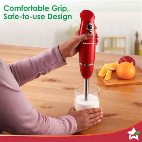 Regalia Hand Blender Mixer | 350W | Sharp Stainless-steel Blades | Dua ...
