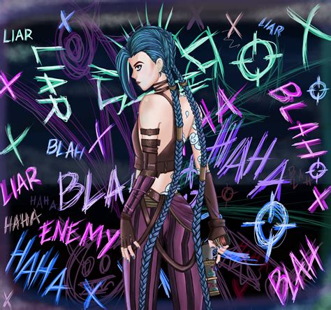ArtStation - Jinx Arcane/League Of Legends