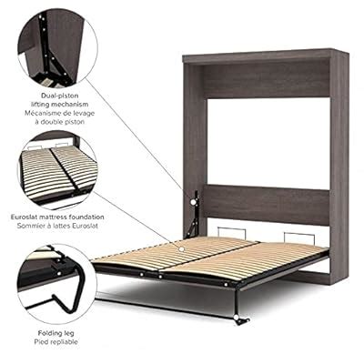 Buy Pemberly Row Newton Easy-Lift Dual Piston Queen Size Murphy Wall ...