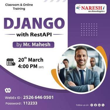 Top 10 DJANGO With Rest API Training In 2025 - Basic Computer Training ...
