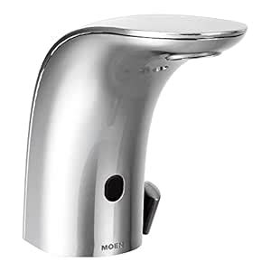 Moen 8554 Mpower Sensor Operated Single Mount Above Deck Lavatory High ...