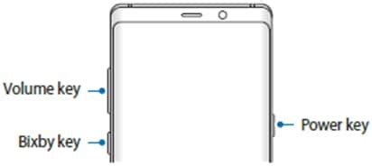 How to restart my Galaxy Note8 if device appears to be frozen or not ...