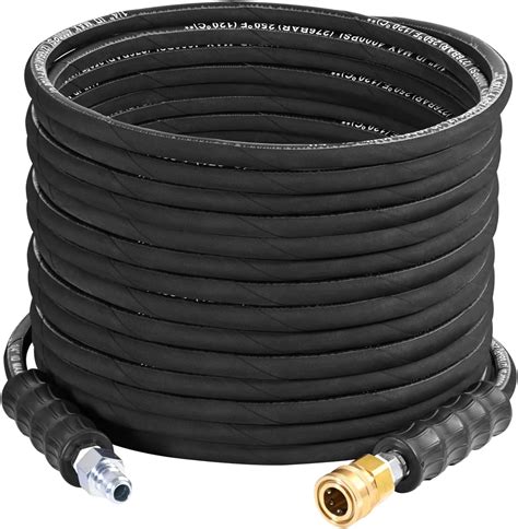 Amazon.com : TOOLCY Pressure Washer Hose 50 FT, Max 250°F Hot Water ...