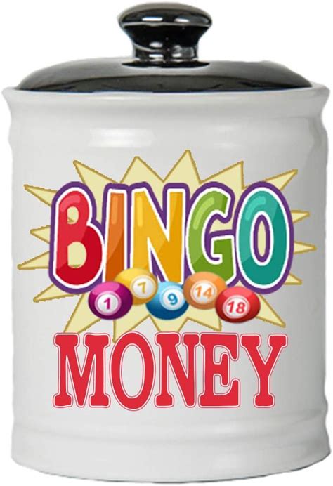 Buy Cottage Creek Bingo Money Jar | Bingo Gifts for Bingo Lovers ...
