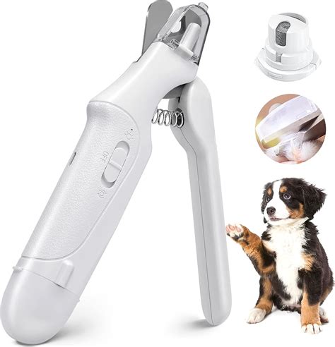 calldrishe 2 in 1 Dog Nail Clipper and Grinder Professional Dog Nail ...