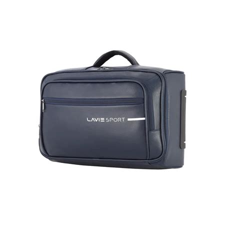 Lavie Sport 45 cms Premium Majestic Overnighter Laptop Trolley | Navy ...