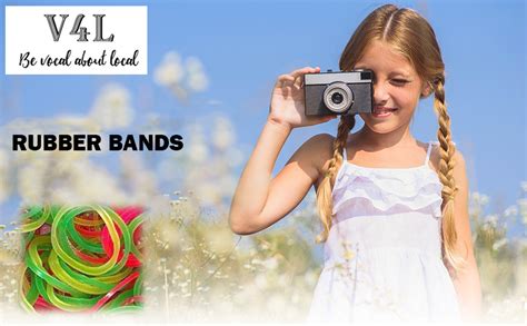 V4L Multicolour Rubber Bands - Durable, Stretchable, and Versatile ...