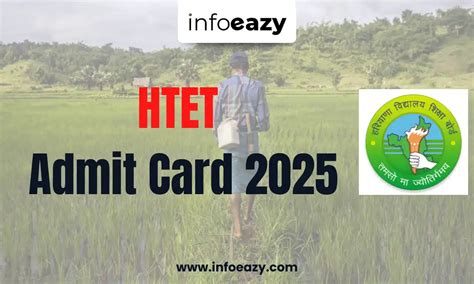 HTET Admit Card 2025 Out, Download Haryana TET Hall Ticket