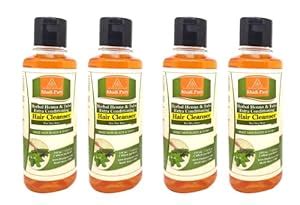 Buy Khadi Pure Herbal Henna Tulsi Shampoo/Hair Cleanser, 210 ml (Pack ...