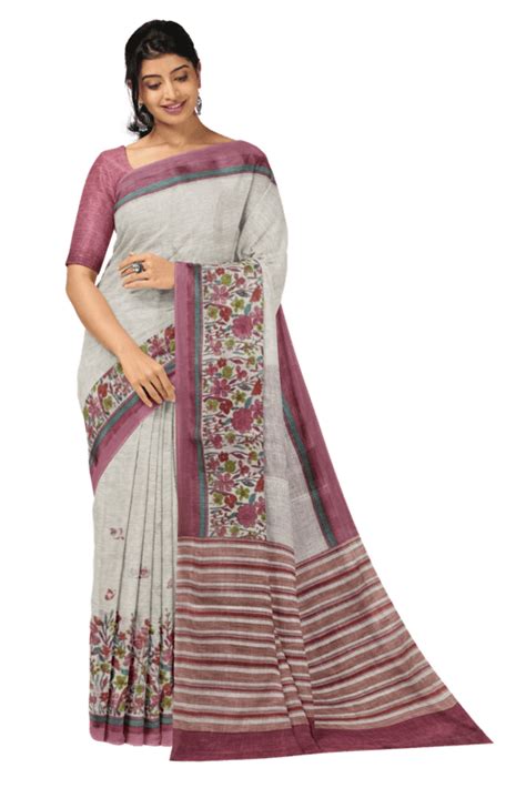 Linen Saree – Balaram Saha