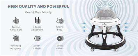 Buy StarAndDaisy 360° Baby Walker with Adjustable Height/Walker for ...