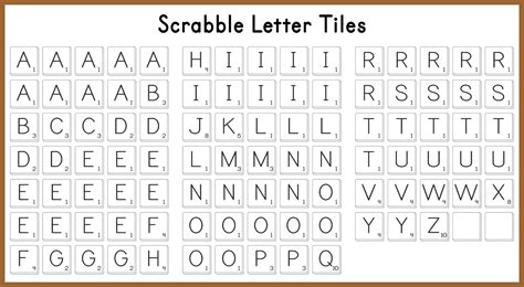 Printable scrabble tiles, Scrabble letters, Scrabble board