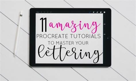 Image result for Procreate Tutorials Lettering