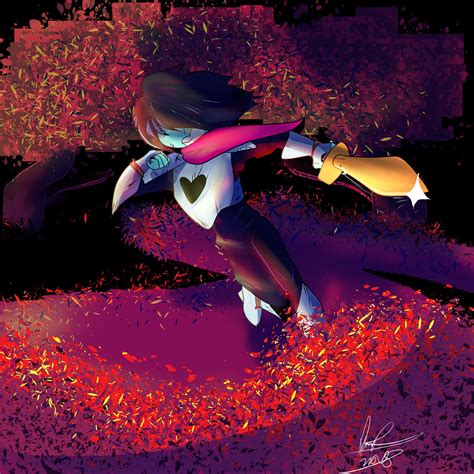 Kris ''Deltarune'' Fanart by xXDannyDraws on DeviantArt