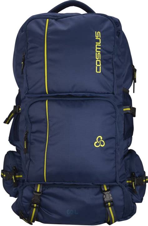 Cosmus Everest Navy 60 Ltrs Rucksack Backpack Bag for Hiking Bag with ...