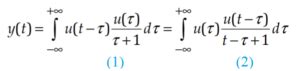 Image result for Convolution Integral Example