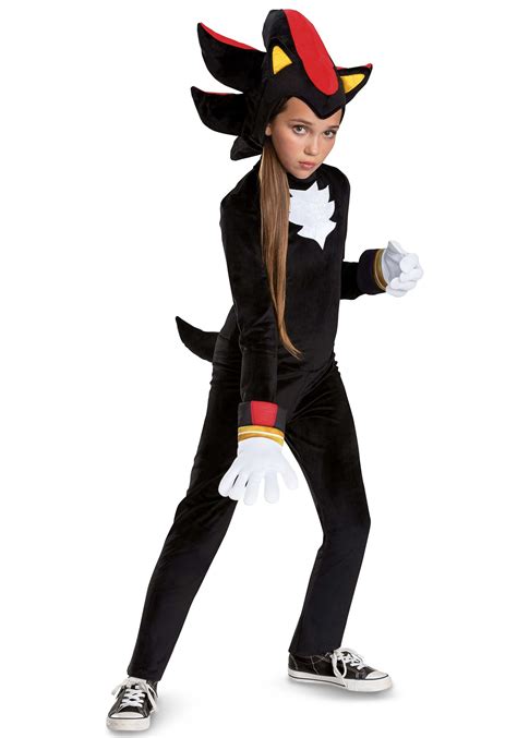 Child Sonic the Hedgehog Deluxe Shadow Costume | Video Game Costumes