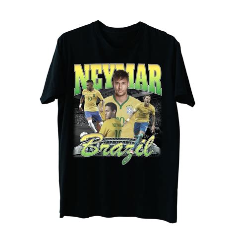 Buy Neymar PNG, Football Shirt PNG Subliamtion, DTF Transfer Png ...