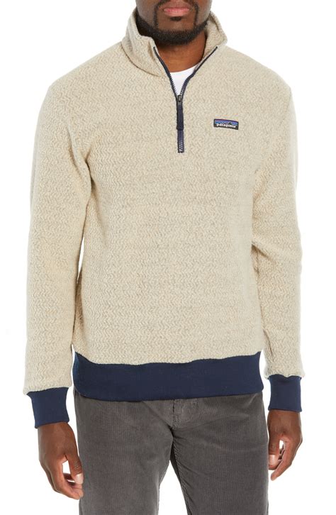 Patagonia Woolyester Fleece Quarter Zip Pullover, $139 | Nordstrom | Lookastic