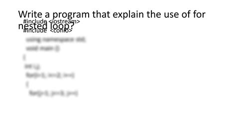 Image result for Nested Loop Programs for Beginners