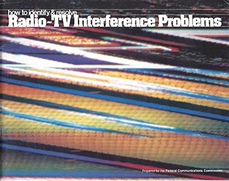 How to Identify and Resolve Radio-TV Interference Problems : Amazon.in ...