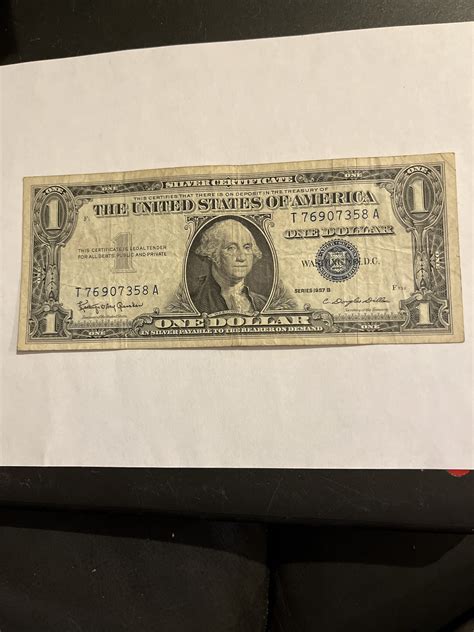 $1 Silver Certificate 1957 B - For Sale, Buy Now Online - Item #732039