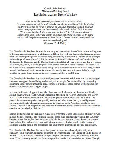 Image result for Example Church Resolution for Funerals