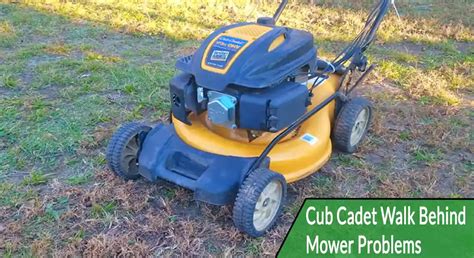 Image result for Cub Cadet Mower Starting Problems