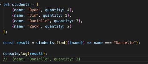Image result for How to Use Find Method in JavaScript