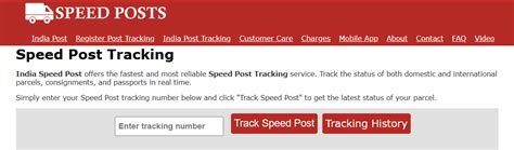 India Post Tracking - Speed Post Tracking, Live Tracking Status ...
