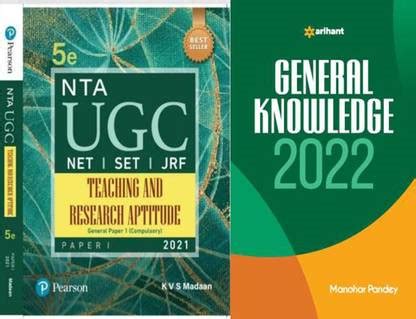 PEARSON PAPER 1 NTA UGC NET/SET/JRF TEACHING AND RESEARCH APTITUDE WITH ...