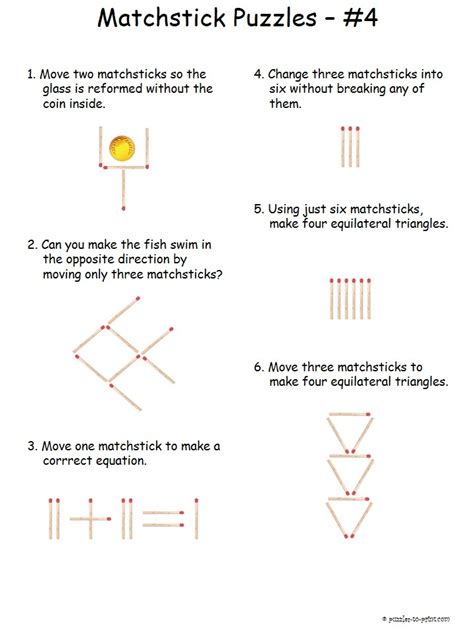 Image result for Toothpick Math Puzzles